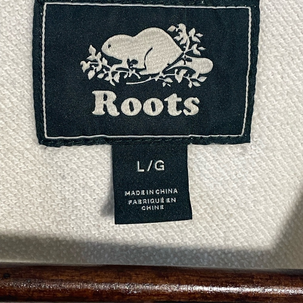 Roots White Sweatshirt with Colourful Logo - Picture 5 of 6